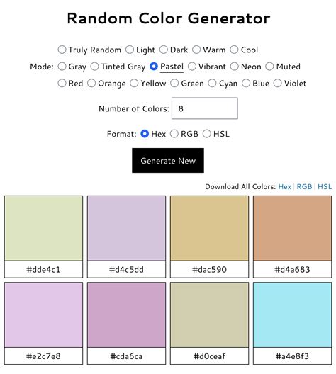 Random Color Generator