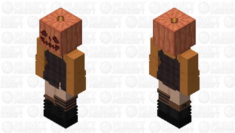 Punkin Girl Head Minecraft Skin