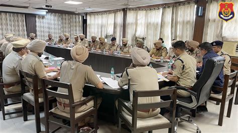 Barnala Police On Twitter SSP Barnala Held A Crime Review Meeting