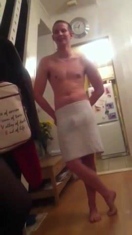 They Take Away The Towel To This Naked Guy ThisVid