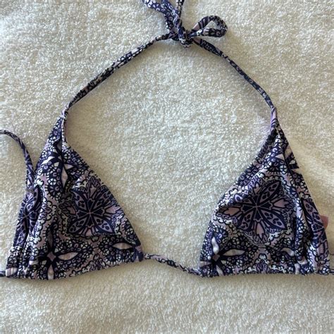 Calypso Bikini Top Purple Bikini Top Bikini Depop