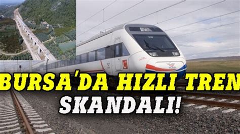 Bursa da Hızlı Tren skandalı Bavul Haber