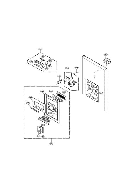 Lg Refrigerator Lrsc26915sw Partswarehouse