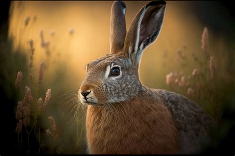 Stunning Wild Hare From Nature