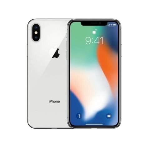 Apple Iphone X 64gb Silver Unlocked Ios Gsm Excellent Condition 190198457639 Ebay