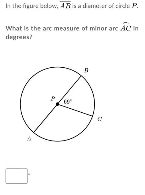Solved: In the figure below, overline AB is a diameter of circle P