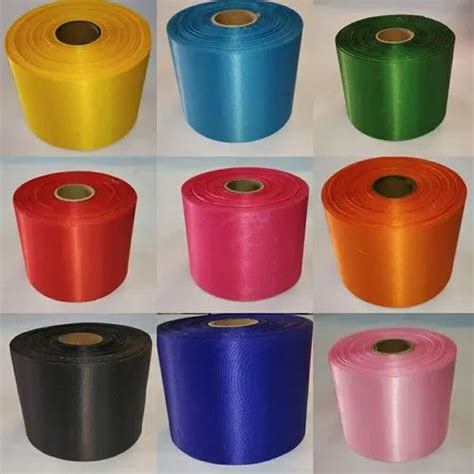 Satin Ribbon Inch Width At Meter Satin Ribbons In Jaipur