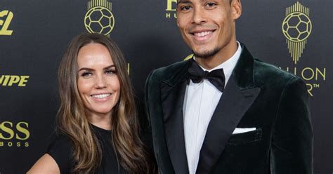 Virgil Van Dijk Et Sa Femme Rike Nooitgedagt Cérémonie Du Ballon Dor