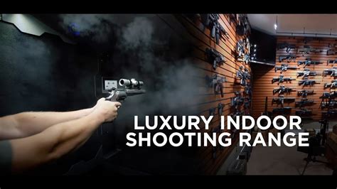 Private Indoor Home Gun Range Luxury Shooting Youtube