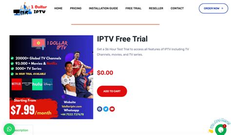 Iptv Free Trial Hour Dollar Iptv