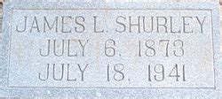 James Linfield Shurley Sr 1873 1941 Mémorial Find a Grave