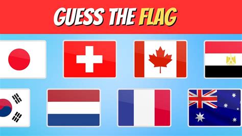 Guess The Country By The Flag 🌍 World Flags Quiz Youtube