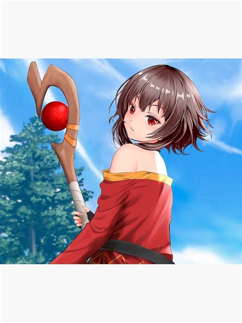 Megumin Butt Thicc Ass Thighs Konosuba Sexy Lewd Hentai Ecchi Anime Girl Shower Curtain