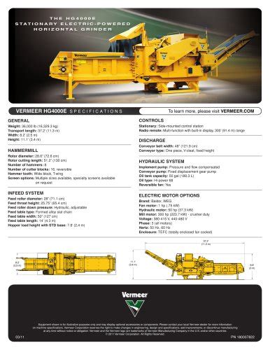 S925TX Vermeer Manufacturing PDF Catalogs Technical Documentation