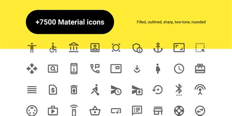 Material Design Icons | Figma