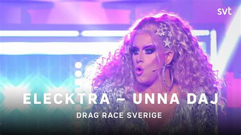 Elektra Unna Daj Drag Race Sverige SVT YouTube