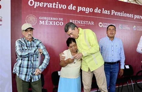 Rutilio Escandón Inicia Operativo de Pago de Pensiones Para el