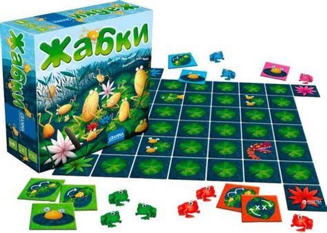 Настольная игра Granna Жабки - купить в интернет-магазине Neuron Toys