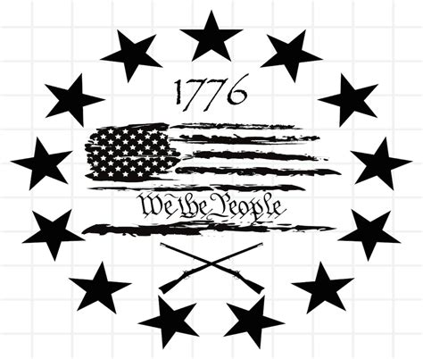 1776 We The People 2nd Amendment Conservative Svg 2nd Amendment Svg