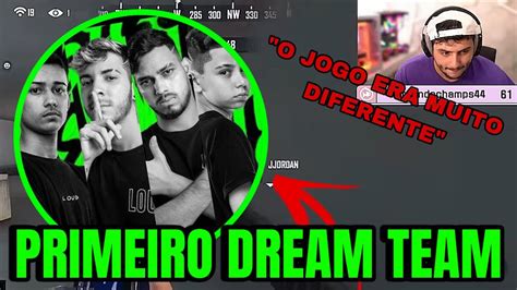 GABEPEIXE REAGINDO AO PRIMEIRO DREAM TEAM DO CENARIO EMULADOR DE FREE