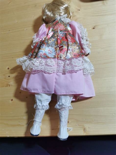 Puppe Rosa Kleid Blonde Haare Antik Kaufen Auf Ricardo