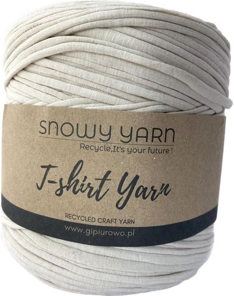 Snowy Yarn T Shirt Yarn Przędza Makaronowa Włóczka Spaghet Ceny I