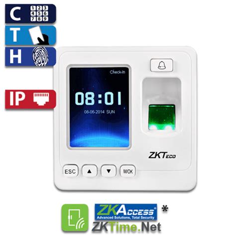 ZKTECO SF100 IP Based Fingerprint Access Control Time Attendance