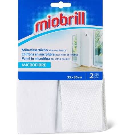 Achat Miobrill Chiffons En Microfibre Pour Vitres Et Fen Tres Migros