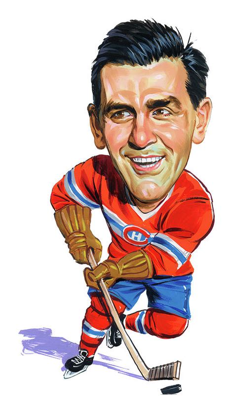 Maurice Rocket Richard Painting By Art Pixels