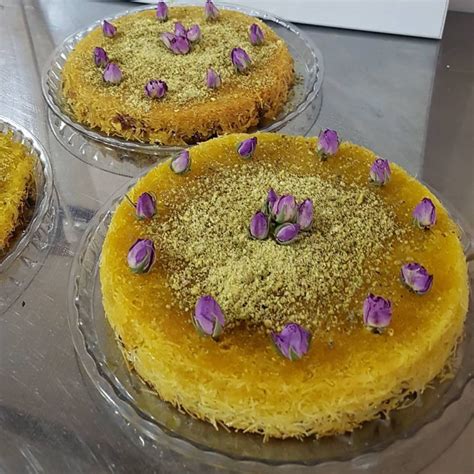 طرز تهیه کنافه پنیری ترکی خوشمزه در فر با رشته کادایف شربت