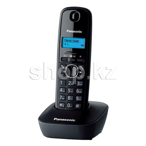 ᐈ Радио-телефон Panasonic KX-TG1611RUH, Black – купить в интернет ...