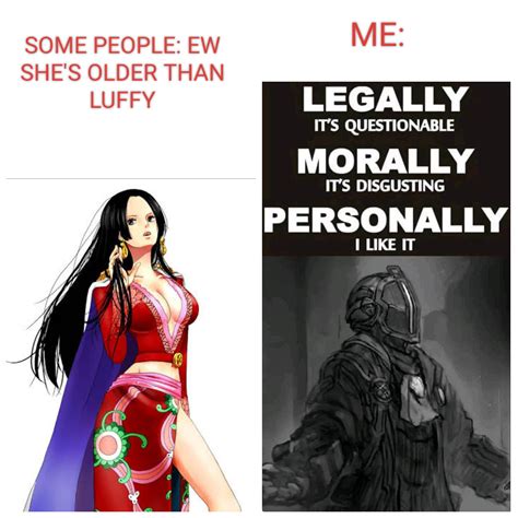 MY HONEST OPINION ON LUFFY AND HANCOCK : r/MemePiece