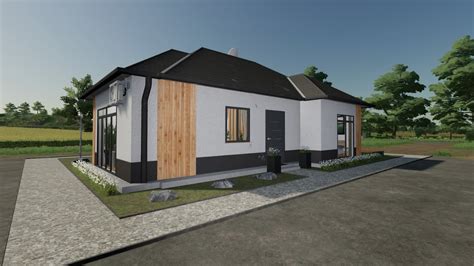 Medium Modern House Farming Simulator 2022 Fs 22 Ls 22 Placeable