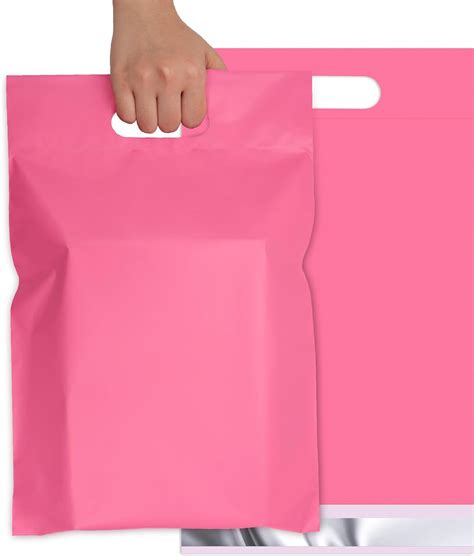 Amazon Jowlroel Pink Poly Mailers With Handle X Pcs Self