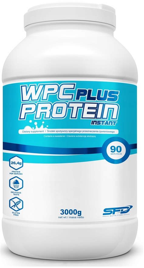 Sfd Wpc Protein Plus 3000 G BiaŁko Whey Koncentrat 6702531885 Oficjalne Archiwum Allegro