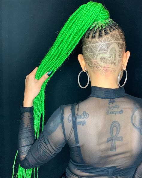 26 Green Braids Hairstyles Braid Hairstyles
