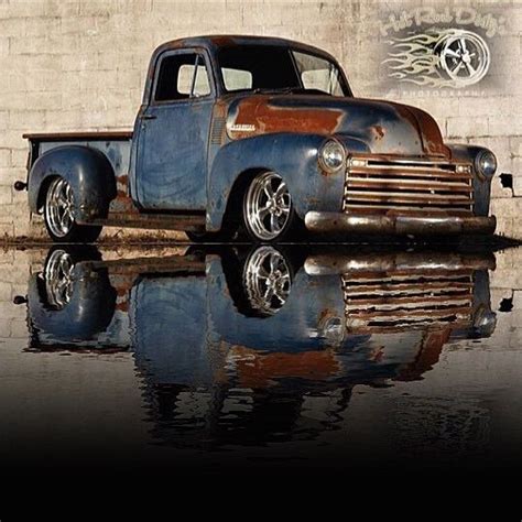 Slammed Hot Rat Street Rod Patina Shop Truck Air Ride Bagged Restomod