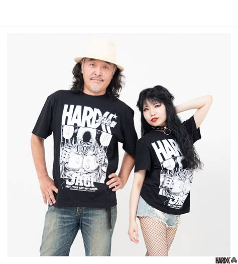 ハードコアチョコレート HARDCORE CHOCOLATE 北斗の拳 北斗 兄弟とユリア おれの名をいってみろブラック SS TEE T BK Tシャツ 半袖