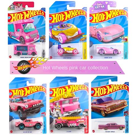 Hot Wheels Barbie Serie Rosa Donut Drifter Dream Camper Donut Drifter Extra Car Model 1 64