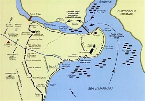 The Ottoman Conquest And The Fall Of Constantinople