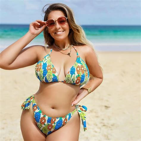 Two Piece Swimming Costume Polyester XSW PSC BIKINI SET Swimwear Multicolor At