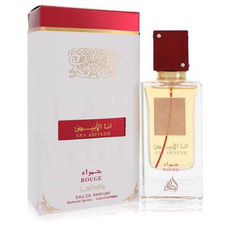 Eau De Parfum Spray Ana Abiyedh I Am White Rouge De Lattafa En 60 Ml