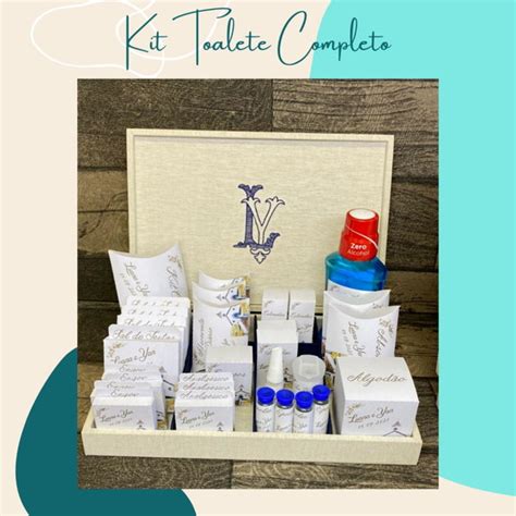 Kit Toalete Casamento Completo Elo Produtos Especiais