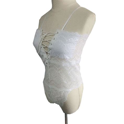 Women Sexy Lingerie Bodysuit Babydoll Sleepwear Underwear Lace Dress G String US EBay