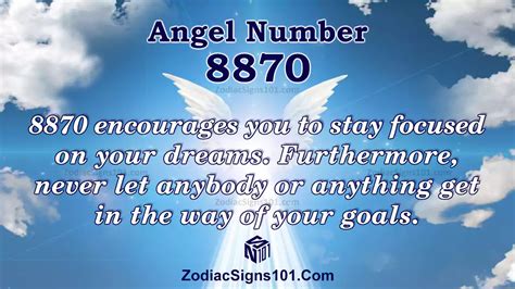 8870 Angel Number Spiritual Meaning And Significance - ZodiacSigns101