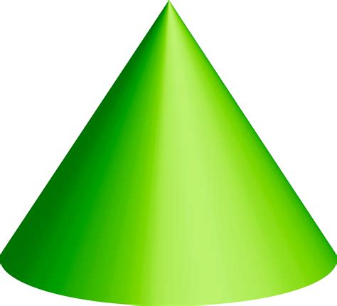 Cone Clipart 3 D Shape Cone 3 D Shape Transparent Free For Download On