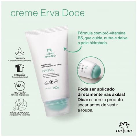 Desodorante Antitranspirante Em Creme Natura G Shopee Brasil