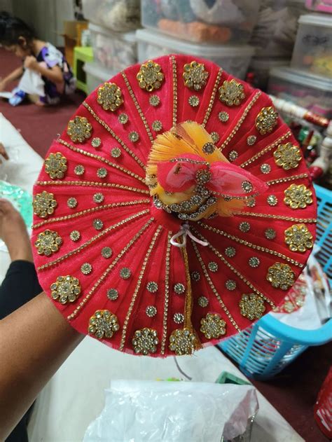Light Pink Heavy Laddu Gopak Poshak For Laddu Gopal Ji Order Now