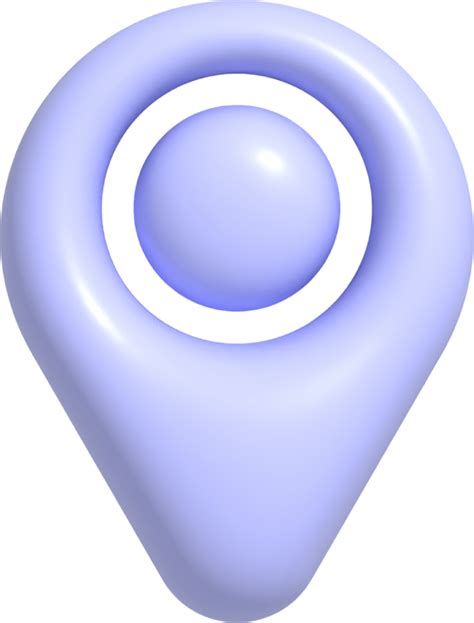 3d Location Pin Icon 21048681 Png