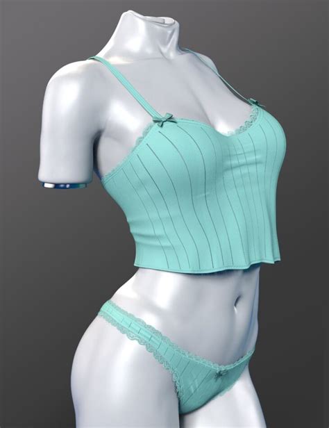 X Fashion 舞动波浪内衣套装 Genesis 9 X Fashion Dancing Wave Lingerie Set Genesis 9 Genesis 9 服装